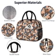 thumbnail image 4 of Womens Pioneer Flower Floral Print Pattern Lunch Box for Work,Insulated Lunch Bag for Women,Loncheras Para Mujer,Leakproof Adult Lunch Bag for Work,Beach,Travel,Picnic,Camping, 4 of 6