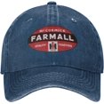 thumbnail image 1 of Farm-All Tractors Vintage Washed Plain Baseball Cap Distressed Dad Golf Hat for Men Women, 1 of 8
