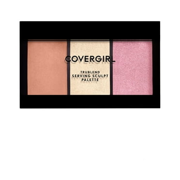 CoverGirl Trublend Serving Sculpt Palette - 510 Rose Nights , 0.23 oz Makeup