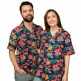 thumbnail image 2 of Guinness 871634-medium Toucan Floral Hawaiian Men Shirt - Medium, 2 of 3