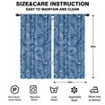 thumbnail image 2 of Blackout Kids Curtains,Paisley Pattern Childrens Insulated Curtains Set Of 2,Bedroom Essentials,Toddler Room Decor 42"x84"(106x213cm), 2 of 4