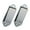 Silver, variant on 2 Pack ABS P90 Pickup Cover for 6 String Guitars Easy Installation