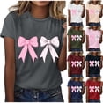 thumbnail image 1 of RKSTN Valentines Gift Valentine Shirts for Women Oversized Crewneck Valentine's Day Graphic Print Short Sleeve T Shirts Pullover Top Womens Casual Round Neck Plus Size Loose Comfy Summer Tee Shirts, 1 of 6