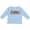 AE-Light Blue, variant on Inktastic Kickin' it Old School with Weathered Retro Stripe Boys or Girls Long Sleeve Toddler T-Shirt