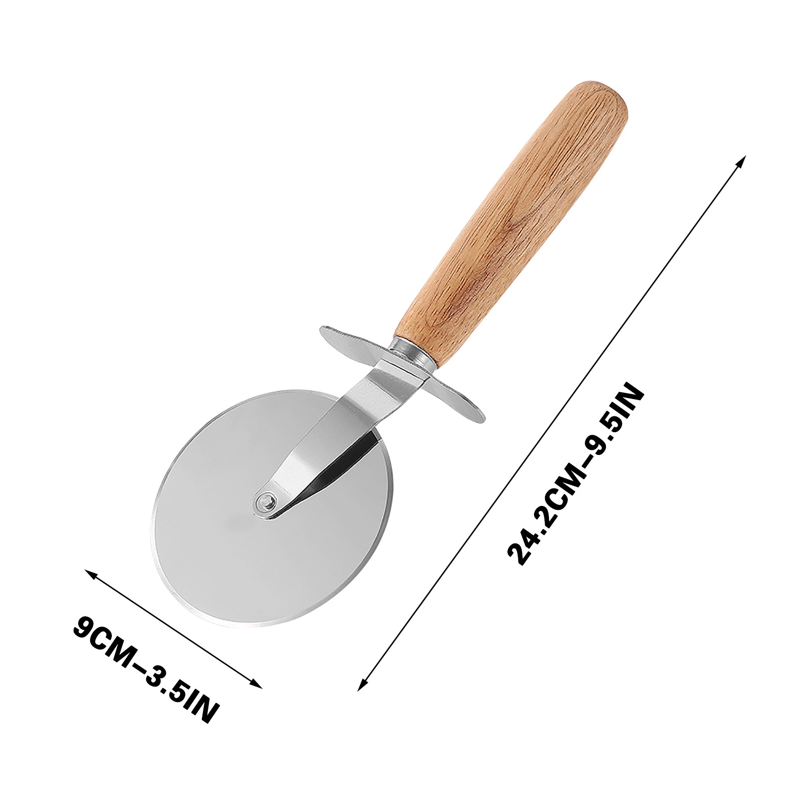 Premium Stainless Steel Cake Shovel / Pizza Cutter Knife – Baking Tool (4 Colors)