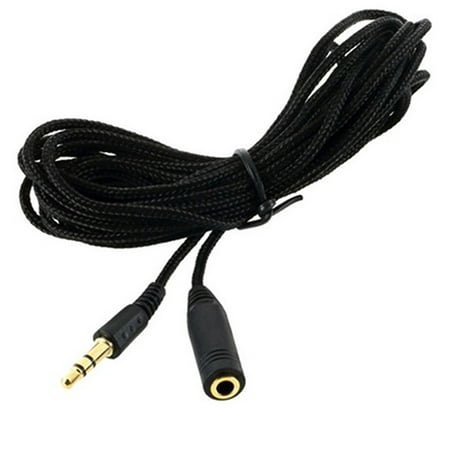 Besufy 3M 10ft 3.5mm Jack Female to Male Headphone Stereo Audio Extension Cable Cord