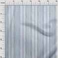 thumbnail image 3 of oneOone Rayon Bluish Violet Fabric Stripes Sewing Material Print Fabric By The Yard 56 Inch Wide, 3 of 4