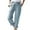 Blue, variant on MDUKONU Women's Moisture Wicking Pants Elastic Waist Comfy Fade Resistant Green S