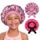 thumbnail image 1 of Gorro de dormir YANIBEST de seda para niños con pelo rizado, 1 of 6