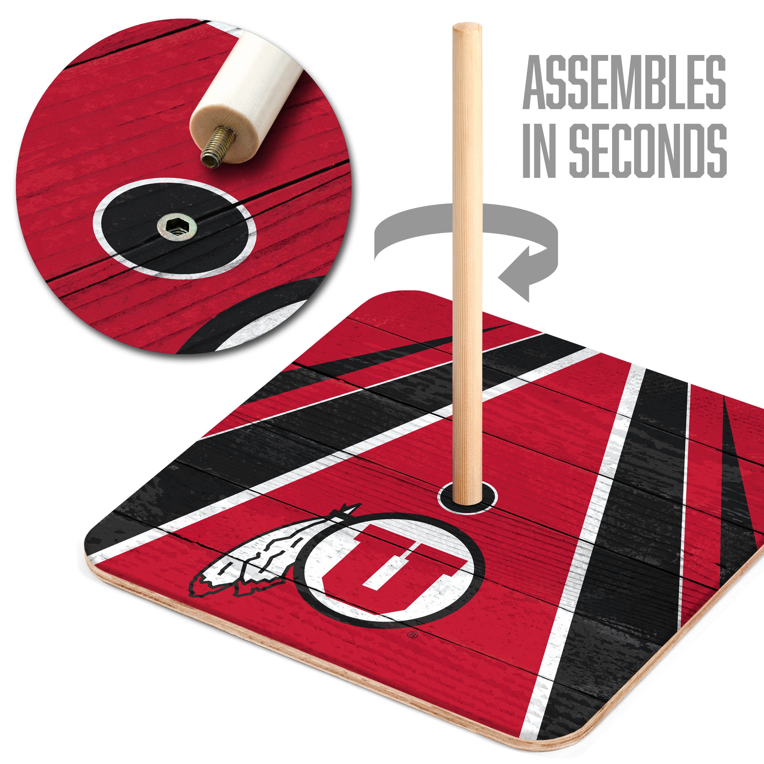 YouTheFan NCAA Utah Utes HorseShoe Bags