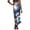 Navy, variant on Women's Satin Maxi Skirts High Waisted A Line Long Skirts Floral Print Vacation Bodycon Office Skirts