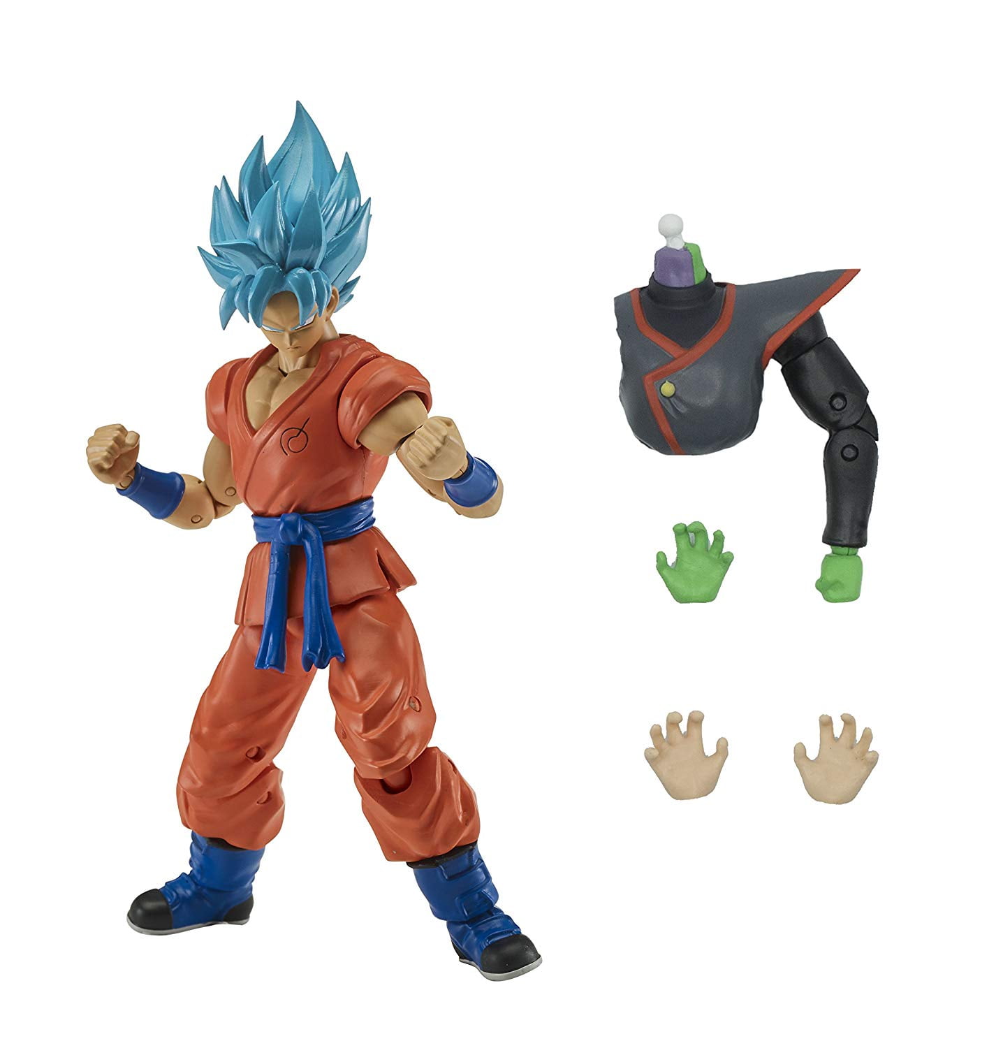- Dragon Stars Super Saiyan Blue Goku Figure (Series 2), Highly detailed and poseable 6.5 ...