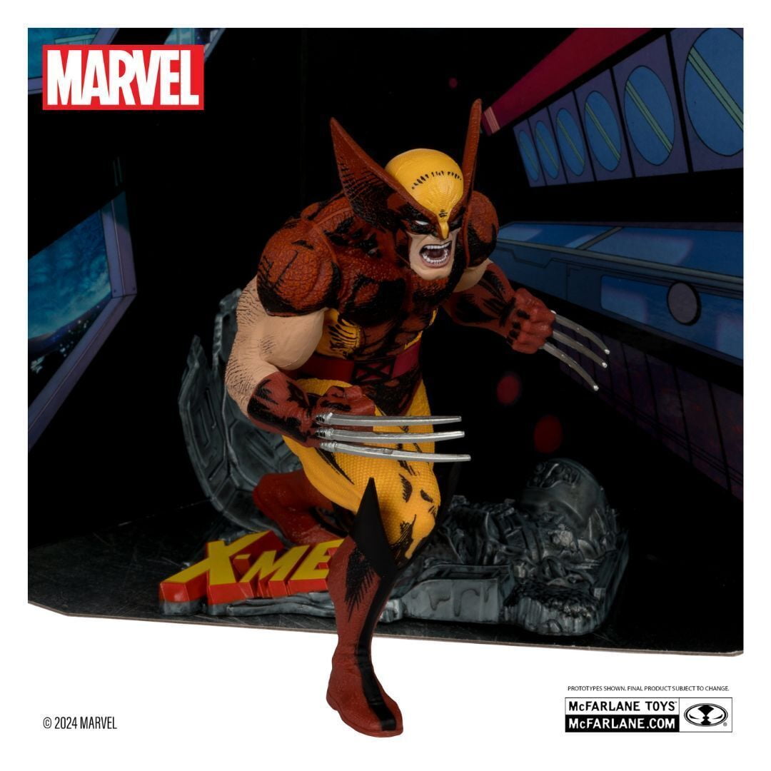 Wolverine (X-Men #1) 1:10th Scale Posed Figure w/Scene