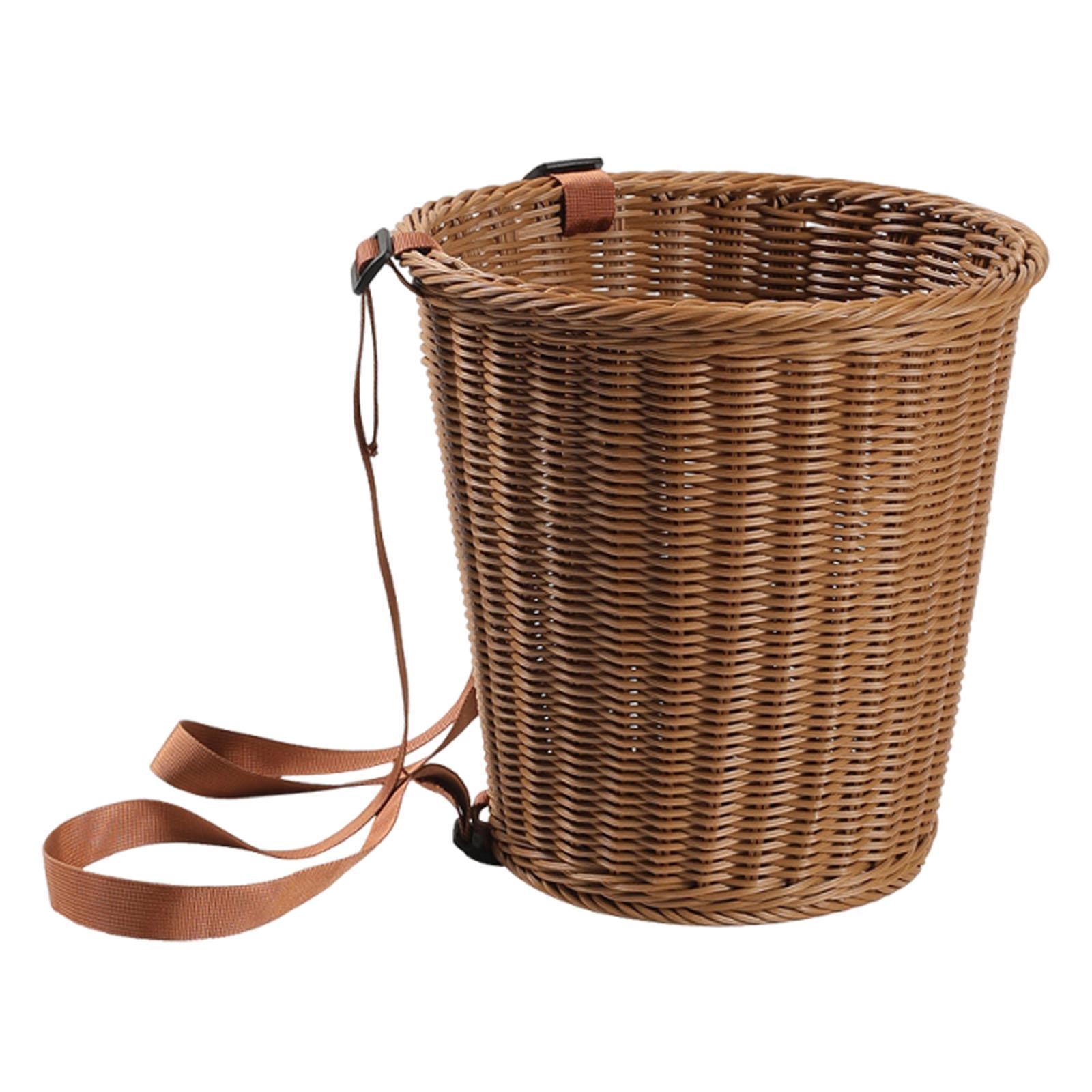 Tea Leaves Picking Basket Orchard Harvest Flower Holder Sturdy Plastic for Family Picnic Gathering