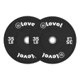 thumbnail image 3 of PAR DISCOS MONTU LEVEL FITNESS 35LB, 3 of 4