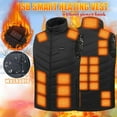 thumbnail image 2 of Sevevn Heated Vest USB Electric Heated Vest Heating Jacket Winter Vests for Outdoor Motorcycle Camping Fishing Skiing, 2 of 9