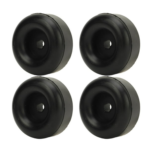 Negro  Paquete De 4 Topes Y Parachoques Para Puertas Con Suela De Goma Bloque Adhesivo Para Proteger Puertas Paredes Y Muebles 82086001