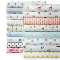 thumbnail image 3 of Poppy & Fritz Miss Llama Cotton Pink 4 Piece Sheet Set-Queen, 3 of 6