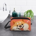 thumbnail image 6 of XMXT Large Capacity Makeup Pouch Bag, Cute Dog Patterns Make Up Storage Bag Cosmetic Travel Toiletry Bags for Women Men, One Size, 6 of 9