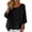 Black, variant on Plus Size Stylish Casual Blouses Soft Flowy Tunics Comfortable Daily Wear Womens plus plus Long Sleeve Shirts for Women Lace Tunic Tops for Women Large Tunic Tops Loo Tunic Blouses for Women