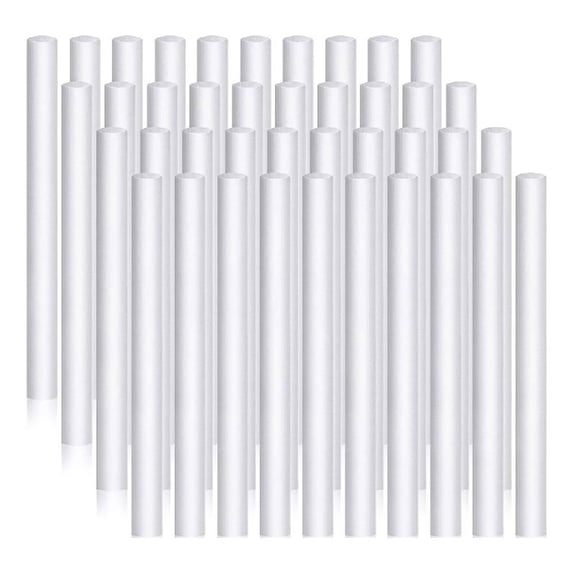 JZROCKER Pack Of 40 Humidifier Cotton Filter Sticks Replacement Refills Wicks for USB Diffusers Office Humidifiers Accessories