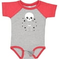 thumbnail image 3 of Inktastic Happy Halloween Spooky Skeleton and Stars Boys or Girls Baby Bodysuit, 3 of 5