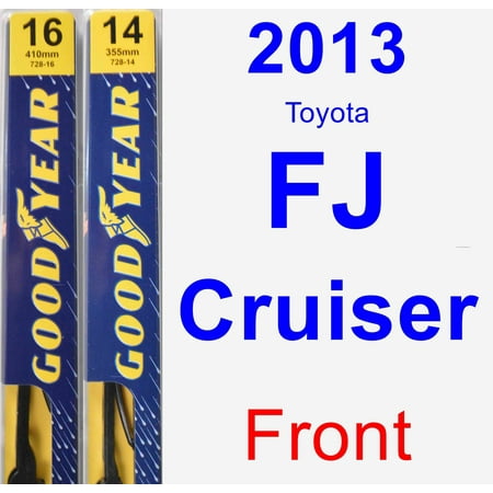 2013 Toyota FJ Cruiser Wiper Blade Set/Kit (Front) (2 Blades) -