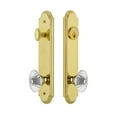 thumbnail image 3 of Grandeur Arcbur_Tp_Eset_234 Arc Solid Brass Tall Plate Single Cylinder Keyed Entry Set -, 3 of 6