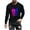 Black Deals, variant on Men's Funny T Shirt Oversized Round Neck Long Sleeve Smiling Face Novelty Printed Tees Fall Winter Casual Pullover Blouses Halloween Costumes Teens Going Out Streetwear Y2k Tops