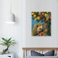 thumbnail image 4 of ONETECH Canvas Prints Hedgehog with Apple Tree Canvas Wall Art Watercolor Cute Animals Artwork Wall Art For Kitchen Perfect for Home Decor Gifts &amp; Keepsakes 12x16 in, 4 of 5