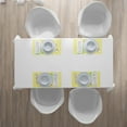 thumbnail image 4 of Ambesonne Love Place Mats Set of 4, Positive World Wishes, Standard Size, Green Soft Pink Yellow, 4 of 4