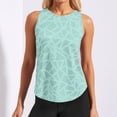 thumbnail image 2 of DHFJKG Womens Workout Tank Tops Summer Loose Fit Sleeveless Yoga Athletic Shirts Crew Neck Breathable Running Gym Clothes Stylish Top, 2 of 6