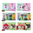 thumbnail image 4 of Juguetes Para Niños, Tela No Tejida, Educación Temprana, Libro Hecho A Mano, Herramienta De Enseñanza, Regalo Dulce, Accesorio De Práctica Lógica, Libros Educativos Diy N. ° 2 Speravity FN008296-03, 4 of 5