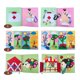 thumbnail image 4 of Juguetes Para Niños, Tela No Tejida, Educación Temprana, Libro Hecho A Mano, Herramienta De Enseñanza, Regalo Dulce, Accesorio De Práctica Lógica, Libros Educativos Diy N. ° 2 Minnieouse FN008296-03, 4 of 5