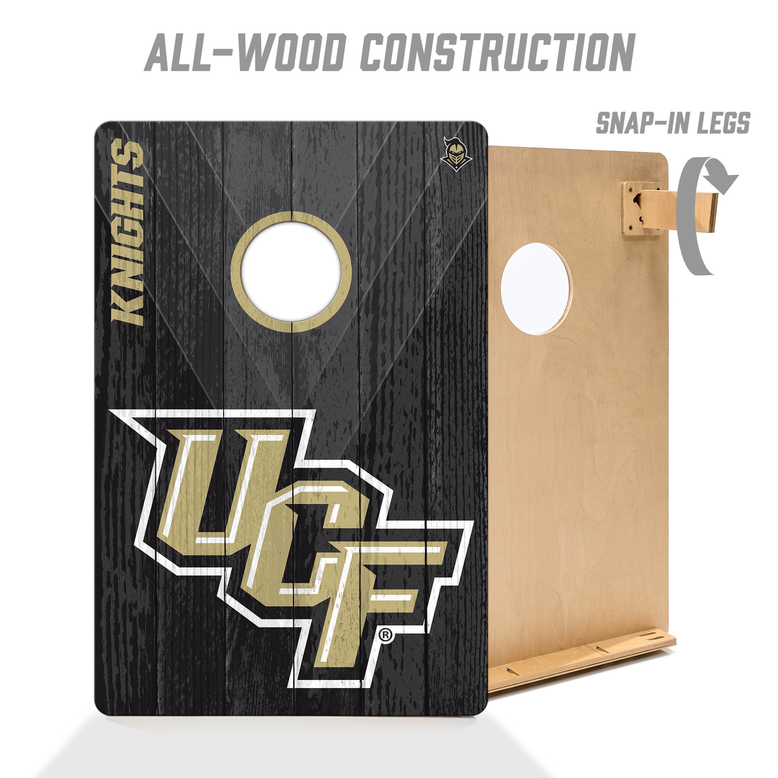 YouTheFan NCAA Central Florida Knights 2' x 3' Cornhole Game No Bags
