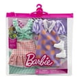 thumbnail image 4 of Barbie Fashions, Doll Clothing with Daisy Dress, 2 Tops, Shorts & Accessories (2 Outfits), 4 of 5