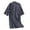 A-Grey449, variant on Mens Lightweight Robe Short-Sleeve Kimono Style Loungewear For Breathable Daily Comfort