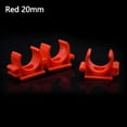 thumbnail image 3 of 100Pcs/Bag U Type PVC Pipe Clamp Connector Pipe Holder 16/20mm Tube Fittings Durable Water Hose Connectors Garden Accessories, 3 of 6