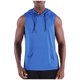 thumbnail image 2 of Blusa sin mangas con capucha de verano para hombre, informal, de moda, de color liso, con capucha, sin mangas, para hombre, 2 of 9