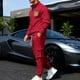 thumbnail image 2 of Kalauyu Men's Tracksuit 2 Piece Half Zipper Sweatsuit Sets Casual Jogging Athletic Suits, 2 of 9