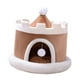 thumbnail image 3 of Cama multifuncional para gatos, cama para dormir, caseta para cachorros, área de descanso, desmontable. Café M 45x45x45cm, 3 of 9