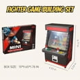 thumbnail image 4 of Arcade Fighter Game Micro Blocks Set, 1060 PCS Retro Building Toy for Adults & Kids 12+, DIY Desktop Decor Gift, 4 of 6