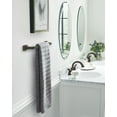 thumbnail image 2 of Amerock Highland Ridge Oil-Rubbed Bronze 18 inch (457mm) Towel Bar, 2 of 8