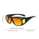 thumbnail image 2 of Ciclismo de visión nocturna Gafas de sol anti UV conduciendo gafas a prueba de viento amarillo, 2 of 8