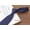 Deep Blue, variant on 3.15-inch Men's High-quality 100% Silk Tie Blue fine lines pattern Business Banquets 8CM Wide Silk Tie