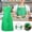 Green, variant on Clearance Apron Sleeve under $5,Cooking Kitchen Apron With Pocket Check Chef Apron Dress For Women Men Adults For Baking Restaurant Tool