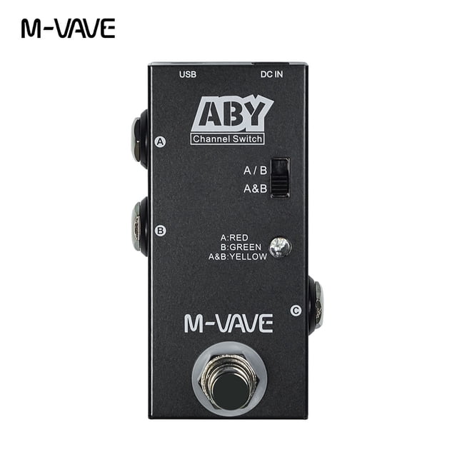 TFixol Compact Guitar Effects Pedal with Speaker Simulation, ABY Switch, and Multi-Tone Control for Electric Guitars