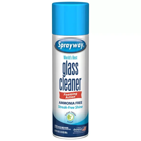 Sprayway Glass Cleaner Ammonia Free Aerosol -