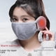 thumbnail image 5 of Máscara de invierno para mujer, cálida, gruesa, resistente al frío, a prueba de viento, orejeras, máscara facial de ciclismo para hombre, orejeras, máscara integrada, 5 of 6