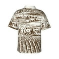 thumbnail image 3 of Haiem Vineyard Landscape 1 Printed Hawaiian Shirt for Men - Men’s Casual Beach Summer Shirts - Stretch Fabric with Modern Fit-XX-Large, 3 of 9